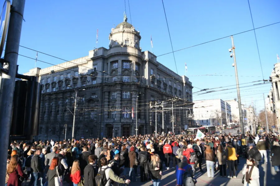 Protest studenti